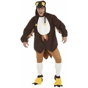 BigBuy Owl Men Costume - 4 Pieces for Adults BigBuy Owl Men Costume - 4 Pieces for Adults