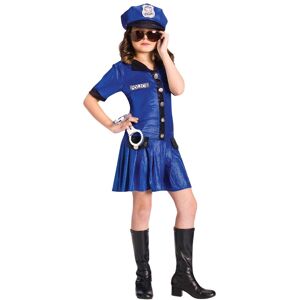 Fun World Police Chief Officer Female Cop Policewoman Uniform Book Week Girls Costume Fun World Police Chief Officer Female Cop Policewoman Uniform Book Week Girls Costume