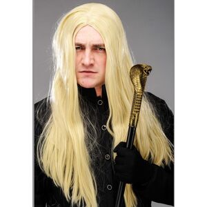 Widmann Mens Long Blonde Lucius Malfoy Style Deluxe Fantasy Wizard Adult Cosplay Wig Widmann Mens Long Blonde Lucius Malfoy Style Deluxe Fantasy Wizard Adult Cosplay Wig