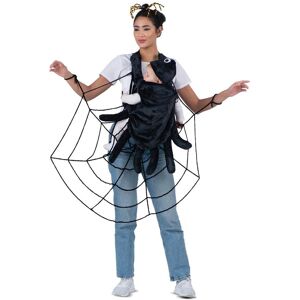 Rarewaves Costume For Adults My Other Me Cobweb Spider Newborn Black One Costume Accs New Rarewaves Costume For Adults My Other Me Cobweb Spider Newborn Black One Costume Accs New