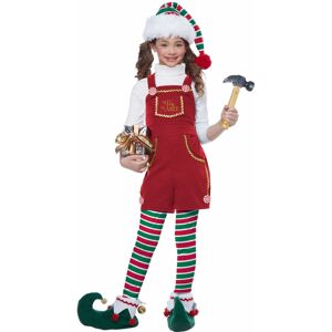 California Costume Collections Toymaker Elf Santa Helper Christmas Festival Fancy Dress Up Girls Costume California Costume Collections Toymaker Elf Santa Helper Christmas Festival Fancy Dress Up Girls Costume