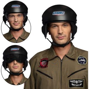 Boland Airborne Fighter Pilot Helmet Adult Fancy Dress Boland Airborne Fighter Pilot Helmet Adult Fancy Dress