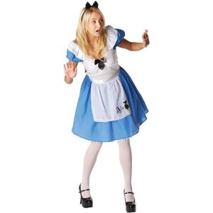 Rubies Rubie'S Alice In Wonderland Classic Alice Women'S Fancy Dress Costume Rubies Rubie'S Alice In Wonderland Classic Alice Women'S Fancy Dress Costume