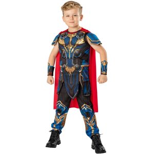 Rubies Deluxe Thor Costume Love & Thunder Kids Film Fancy Dress Boys Marvel Outfit Rubies Deluxe Thor Costume Love & Thunder Kids Film Fancy Dress Boys Marvel Outfit