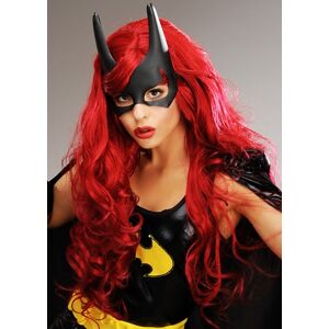 Struts Womens Deluxe Deep Red New Batgirl Style Wig Struts Womens Deluxe Deep Red New Batgirl Style Wig