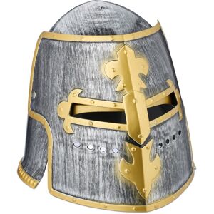 Relaxdays Knight Helmet Crusader Medieval Helmet Warrior Pot Helmet With Visor Relaxdays Knight Helmet Crusader Medieval Helmet Warrior Pot Helmet With Visor