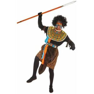 Bigbuy Carnival Costume For Adults African Man L 5 Pieces Bigbuy Carnival Costume For Adults African Man L 5 Pieces