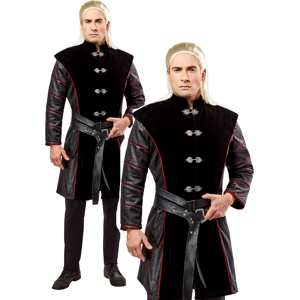 Rubies Daemon Targaryen Costume House Of Dragon Adult Fancy Dress Outfit Offical Mens Rubies Daemon Targaryen Costume House Of Dragon Adult Fancy Dress Outfit Offical Mens