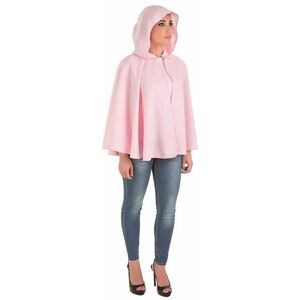 BigBuy Carnival Cloak Costume for Adults M/L Pink Short - Costume for Adults BigBuy Carnival Cloak Costume for Adults M/L Pink Short - Costume for Adults