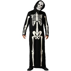 Atosa 81972 Disfraz Esqueleto Adulto Hombre Adults, Black Skeleton Costume, Xs-S Atosa 81972 Disfraz Esqueleto Adulto Hombre Adults, Black Skeleton Costume, Xs-S