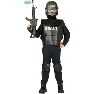 Fiestas Guirca Police Swat Squad Policeman Boys Costume Age 10-12 Years Fiestas Guirca Police Swat Squad Policeman Boys Costume Age 10-12 Years