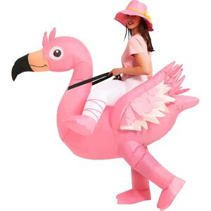 One Casa Inflatable Flamingo Costume Riding On Flamingo Air Blow Up Funny Fancy One Casa Inflatable Flamingo Costume Riding On Flamingo Air Blow Up Funny Fancy