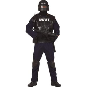 Fiestas Guirca Adult Policeman Swat Gents Fancy Dress Costume Size Large Fiestas Guirca Adult Policeman Swat Gents Fancy Dress Costume Size Large