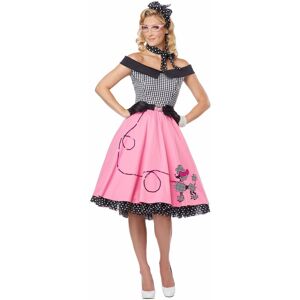 California Costume Collections Nifty 50s Greaser Sandy Poodle Rock Roll Womans Costume California Costume Collections Nifty 50s Greaser Sandy Poodle Rock Roll Womans Costume