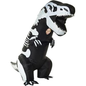 Morph Skeleton Inflatable Dinosaur Costume Kids - Blow Up T Rex Costume For Hal Morph Skeleton Inflatable Dinosaur Costume Kids - Blow Up T Rex Costume For Hal