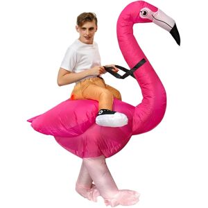 Arokibui Inflatable Flamingo Costume For Adult Funny Animal Blow Up Costume Cos Arokibui Inflatable Flamingo Costume For Adult Funny Animal Blow Up Costume Cos