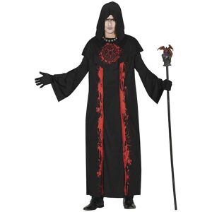 Fiestas Guirca Mens Ritualmaster Satanic Costume Set / L Black/red Fg728 Fiestas Guirca Mens Ritualmaster Satanic Costume Set / L Black/red Fg728