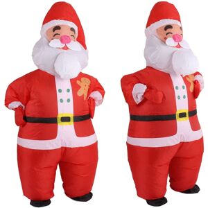 Big Head Santa Inflatable Christmas Costume Funny Blow Up Christmas Party Do New Big Head Santa Inflatable Christmas Costume Funny Blow Up Christmas Party Do New