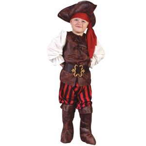 Fun World High Sea Buccaneer Pirate Of Caribbean Captain Toddler Boys Costume 3t-4t Fun World High Sea Buccaneer Pirate Of Caribbean Captain Toddler Boys Costume 3t-4t