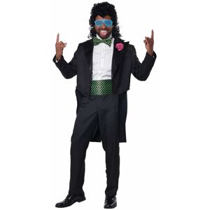 California Costume Collections 80s Prom Date Black Tuxedo Old School Prom Boy Retro Adult Mens Costume California Costume Collections 80s Prom Date Black Tuxedo Old School Prom Boy Retro Adult Mens Costume