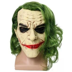 Joker Clown Mask Scary Halloween Latex Masks For Cosplay Costume Props Full Head Joker Clown Mask Scary Halloween Latex Masks For Cosplay Costume Props Full Head