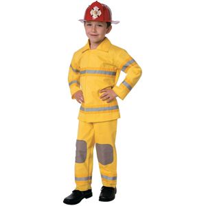 Studio Halloween Fireman Fire Fighter Firefighter Uniform Book Week Child Boys Costume 12-14 Studio Halloween Fireman Fire Fighter Firefighter Uniform Book Week Child Boys Costume 12-14