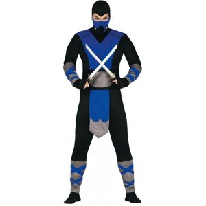 Fiestas Guirca Blue Ninja Warrior Gents Fancy Dress Costume Size Large Fiestas Guirca Blue Ninja Warrior Gents Fancy Dress Costume Size Large