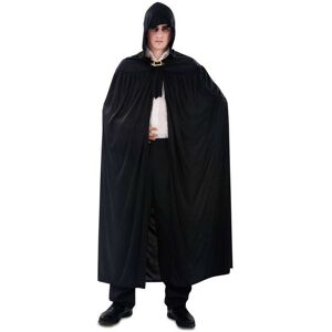 My Other Me Black One size With hood - Costume Cloak My Other Me Black One size With hood - Costume Cloak