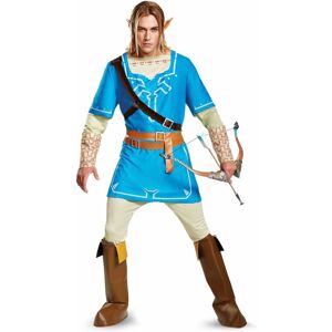 Disguise Link Breath Of The Wild Deluxe Legend Of Zelda Video Game Mens Costume Plus 2xl Disguise Link Breath Of The Wild Deluxe Legend Of Zelda Video Game Mens Costume Plus 2xl