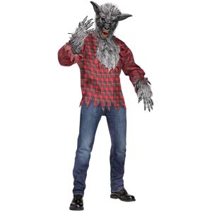 Fun World Werewolf Wolf Man Grey Wolf Halloween Men Costume One Size Fun World Werewolf Wolf Man Grey Wolf Halloween Men Costume One Size