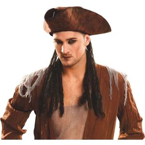 DISFRAZZES Pirate Hat with Dreadlocks - Hat DISFRAZZES Pirate Hat with Dreadlocks - Hat