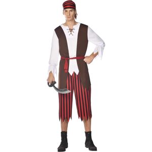 Amscan Adults Mens Pirate Pete Book Day Week Fancy Dress Costume Amscan Adults Mens Pirate Pete Book Day Week Fancy Dress Costume
