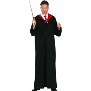 Fiestas Guirca Unisex Adult Magic Student Costume Set Black/red Fg653 Fiestas Guirca Unisex Adult Magic Student Costume Set Black/red Fg653