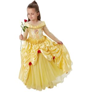 Rubies Girls Premium Deluxe Belle Costume Disney Princess Fancy Dress Child Outfit Rubies Girls Premium Deluxe Belle Costume Disney Princess Fancy Dress Child Outfit