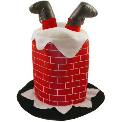 12 Christmas Hat Santa Legs Stuck In Chimney Xmas Fancy Dress Party Fun Costume 12 Christmas Hat Santa Legs Stuck In Chimney Xmas Fancy Dress Party Fun Costume