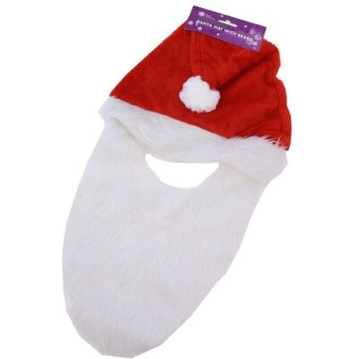 Santa Hat With Beard Fater Birthday Adults Party Staff Night Out Idea Prop Santa Hat With Beard Fater Birthday Adults Party Staff Night Out Idea Prop