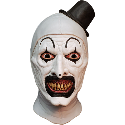 Terrifier Art Of The Clown Adult Latex Face Mask - Official Trick Or Treat Terrifier Art Of The Clown Adult Latex Face Mask - Official Trick Or Treat
