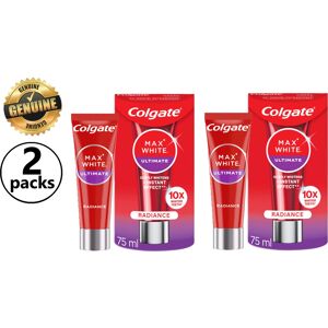 Colgate Max White Ultimate 10x Radiance Teeth Whitening Toothpaste - 75ml Colgate Max White Ultimate 10x Radiance Teeth Whitening Toothpaste - 75ml