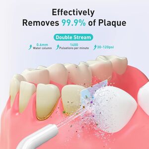 Coslus Water Dental Flosser Teeth Pick: Portable Cordless Oral Irrigator 300ml Coslus Water Dental Flosser Teeth Pick: Portable Cordless Oral Irrigator 300ml