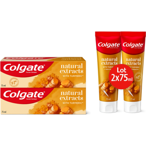 Lot Of 2 Colgate Toothpastes With Natural Turmeric Extract 2 X 75 Ml Lot Of 2 Colgate Toothpastes With Natural Turmeric Extract 2 X 75 Ml
