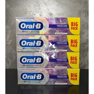 4 X 100ml Oral-B 3d White Luxe Perfection Toothpaste Whitening Enamel Protect 4 X 100ml Oral-B 3d White Luxe Perfection Toothpaste Whitening Enamel Protect