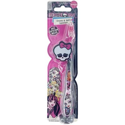 Tinokou Monster High Children's Toothbrush - Multicolor - Ergonomic Design Tinokou Monster High Children's Toothbrush - Multicolor - Ergonomic Design