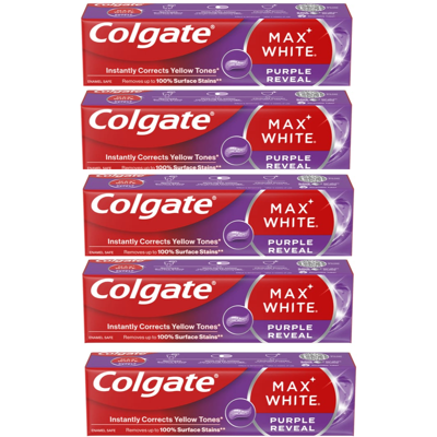 Colgate Max White Purple Reveal Toothpaste - Toothpaste Colgate Max White Purple Reveal Toothpaste - Toothpaste