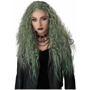 California Costume Collections Enchanted Waves Poison Green Grey Mermaid Sea Siren Womens Costume Wig California Costume Collections Enchanted Waves Poison Green Grey Mermaid Sea Siren Womens Costume Wig