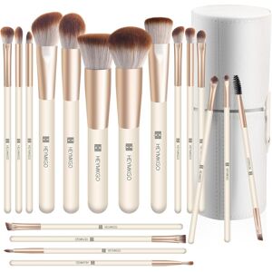 heymkgo Makeup Brushes Heymkgo 18 Pieces Professional Makeup Brush Set, Foundation Eye heymkgo Makeup Brushes Heymkgo 18 Pieces Professional Makeup Brush Set, Foundation Eye