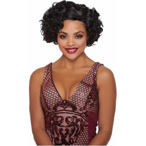 Dreamgirl Flapper Roaring 20s Short Curly Black Jazz Era Adult Womens Costume Wig Dreamgirl Flapper Roaring 20s Short Curly Black Jazz Era Adult Womens Costume Wig