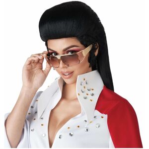 California Costume Collections Rock N Roll Royalty 50s Legend King Greaser Pompadour Adult Womens Costume Wig California Costume Collections Rock N Roll Royalty 50s Legend King Greaser Pompadour Adult Womens Costume Wig