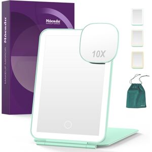 Mocado Rechargeable Travel Makeup Mirror With 72 Led Lights, 1x/10x Magnifying Mocado Rechargeable Travel Makeup Mirror With 72 Led Lights, 1x/10x Magnifying