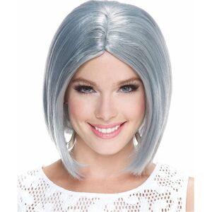 Seasonal Visions International Frosted Midi Bob Grey Cyberpunk Anime And Manga Womens Costume Wig Seasonal Visions International Frosted Midi Bob Grey Cyberpunk Anime And Manga Womens Costume Wig