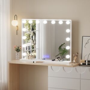 Avc Designs Led Hollywood Makeup Vanity Cosmetic Mirror - Large 58x45cm Avc Designs Led Hollywood Makeup Vanity Cosmetic Mirror - Large 58x45cm